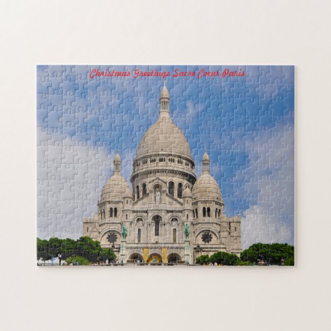 Sacre Coeur Paris. Jigsaw Puzzle (Horizontal)
