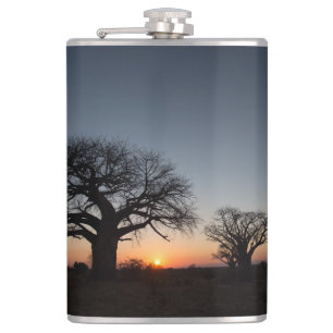 Sacred Baobabs Hip Flask