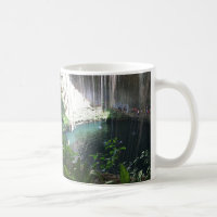 Sacred Blue Cenote, Ik Kil, Mexico Mug