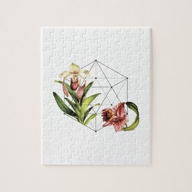 Sacred Botanical Jigsaw Puzzle (Vertical)
