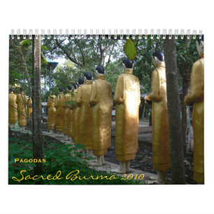 Sacred Burma 2010 Calendar