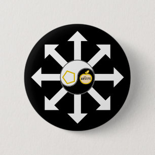 Sacred Chao Star 6 Cm Round Badge