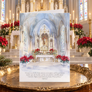 Sacred Christmas: Mass Offering for Your Intention Holiday Card