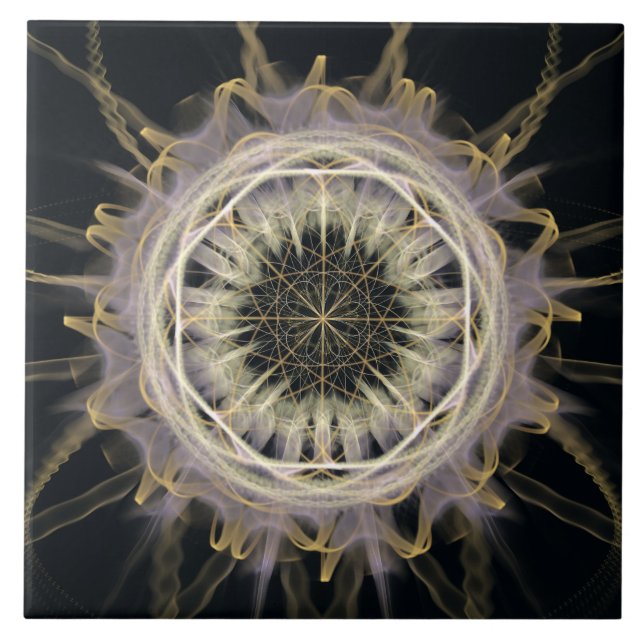 Sacred composition ceramic tile (Front)