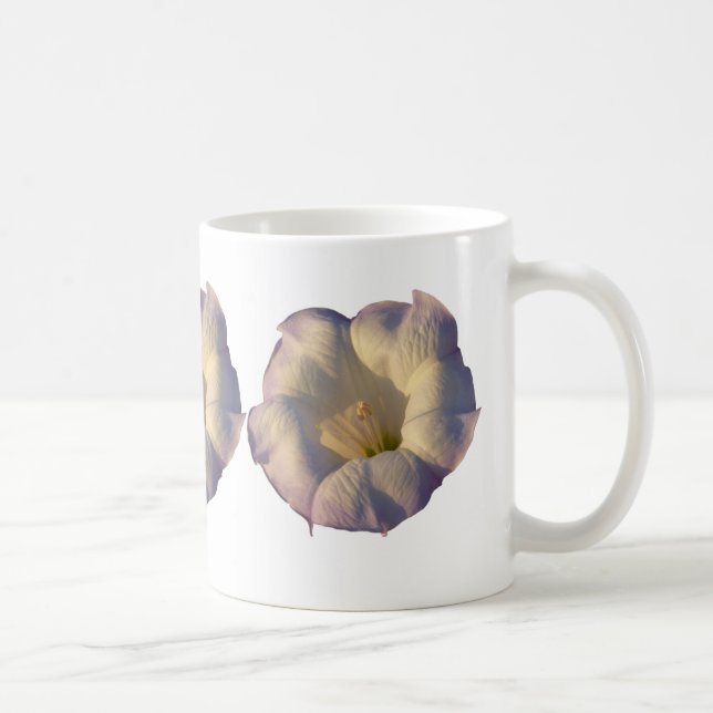 Sacred Datura Flower Desert Wildflower Coffee Mug (Right)