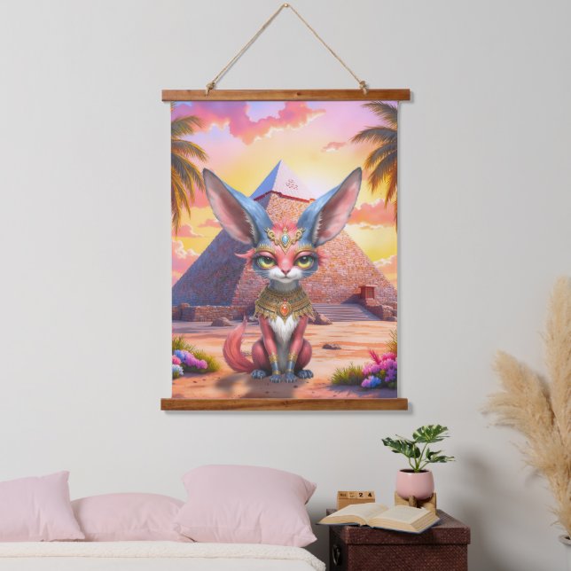 Sacred Desert Guardian Hanging Tapestry (Bedroom)