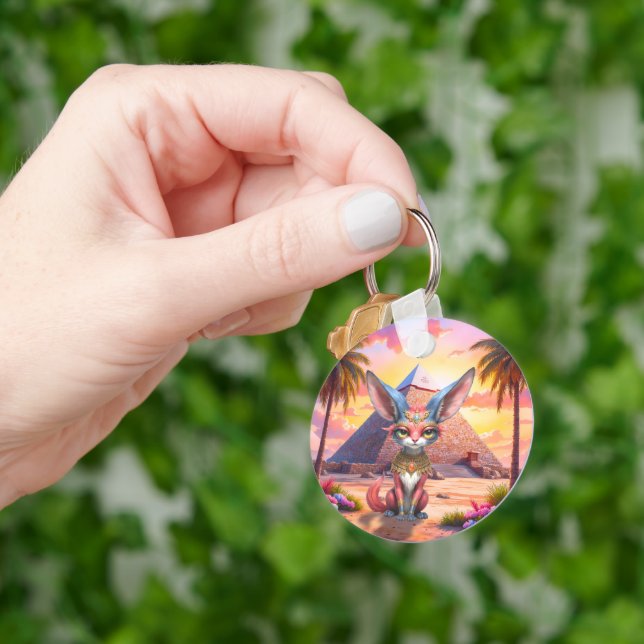 Sacred Desert Guardian Key Ring (Hand)