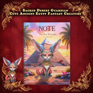 Sacred Desert Guardian  Notebook