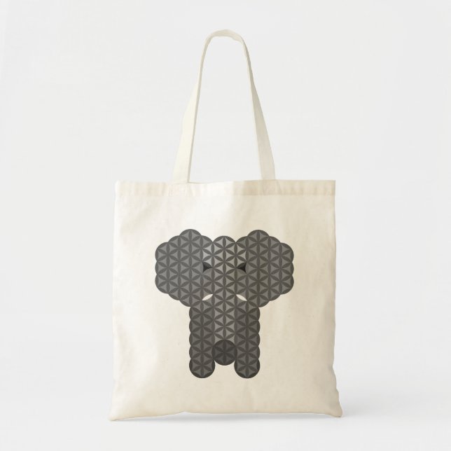 Sacred elephant - Elephant of life. Tote Bag (Front)