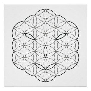 Sacred face - Arcturian, Bl-Tr. Poster