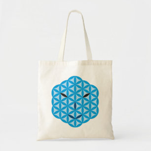 Sacred face - Arcturian, Blue. Tote Bag