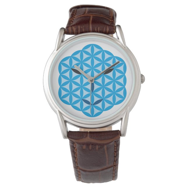 Sacred face - Arcturian, Blue. Watch (Front)