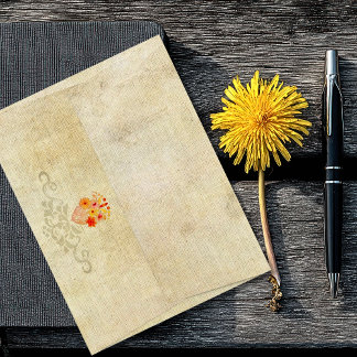 Sacred Floral Heart Mexican Baroque Elegance Envelope