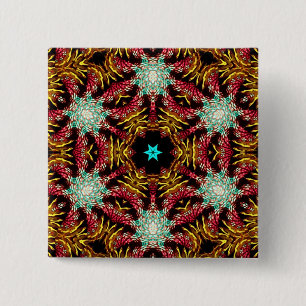 Sacred Geo Circles #6 Button