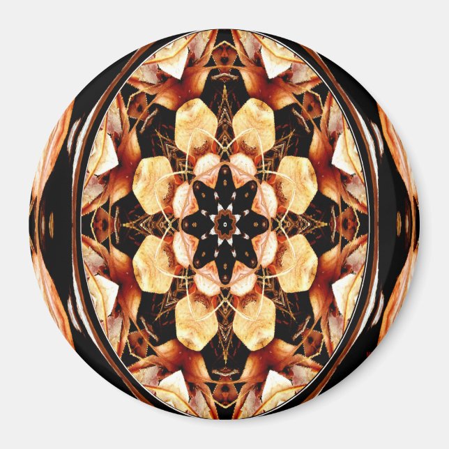 Sacred Geometric Mandala... Magnet (Front)
