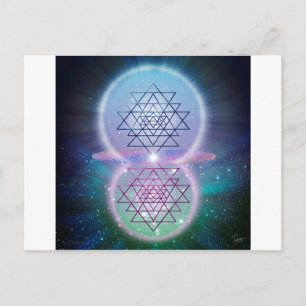 Sacred Geometry 7 Postcard
