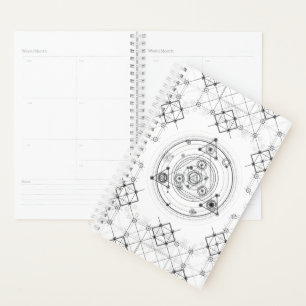 Sacred geometry and geometric alchemy pattern planner