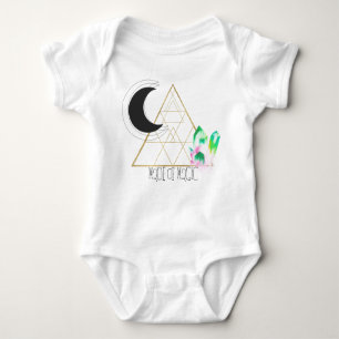 Sacred Geometry baby- Made of Magic . Baby Bodysuit