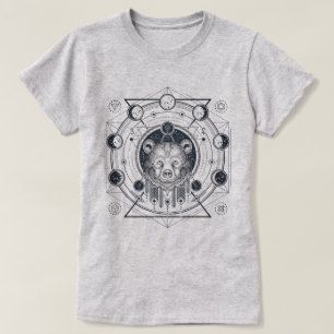 Sacred Geometry Bear T-Shirt