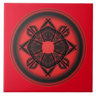 Sacred Geometry Ceramic Tile