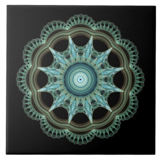 Sacred Geometry Ceramic Tile