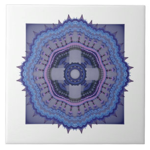 Sacred Geometry Ceramic Tile