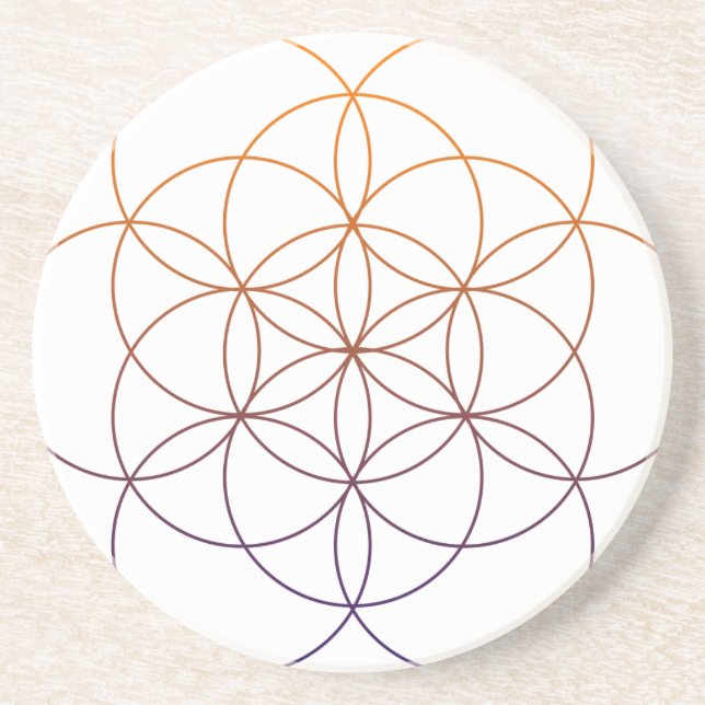 Sacred Geometry Coaster (Front)