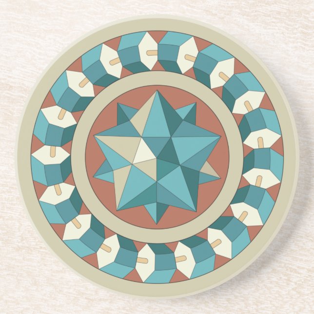 Sacred Geometry Coaster (Front)