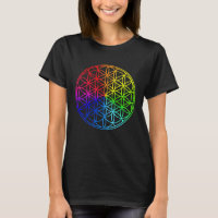 Sacred Geometry Flower Of Life T-Shirt