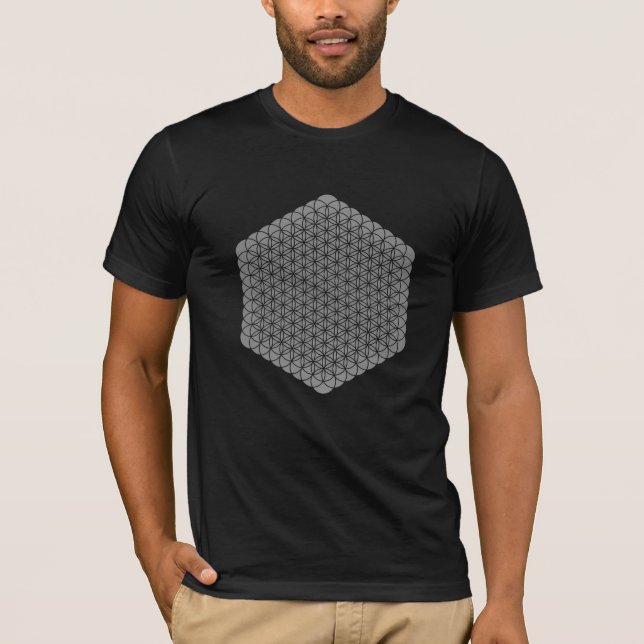 sacred geometry flower of life  T-Shirt (Front)