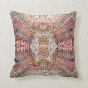 Sacred Geometry Hummingbird Pillow by Deprise