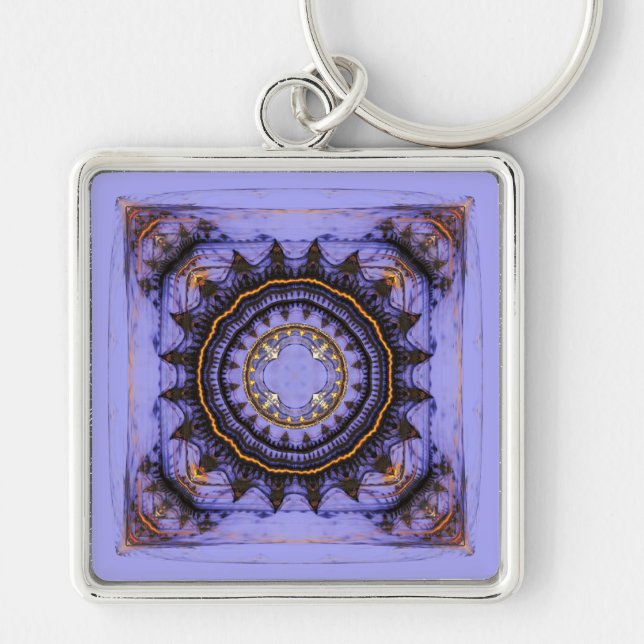 Sacred Geometry Key Ring (Front)