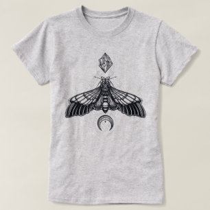 Sacred Geometry Moth T-Shirt