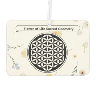 Sacred Geometry Protection Symbol Car Air Freshener