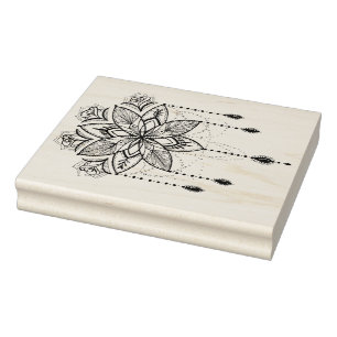 Sacred Geometry Rubber Stamp