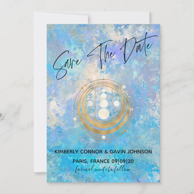 Sacred Geometry Save The Date (Front)
