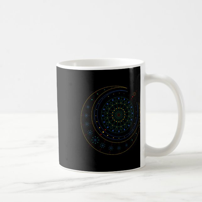 Sacred Geometry Shirt  Coffee Mug (Right)