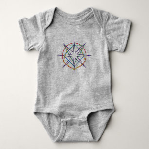 Sacred Geometry Sigil Baby Bodysuit
