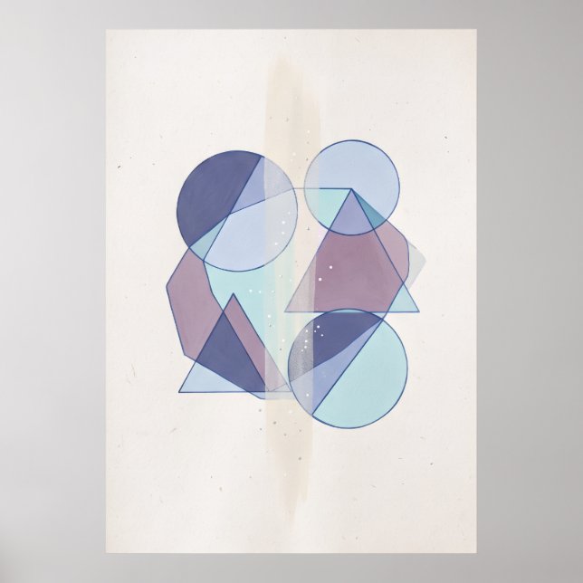 Sacred Geometry Soul Connections Spiritual Wall Ar Poster (Front)