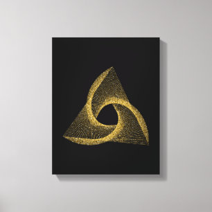Sacred Geometry Symbol Canvas Print