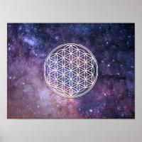 Sacred geometry - The Flower of Life in universum