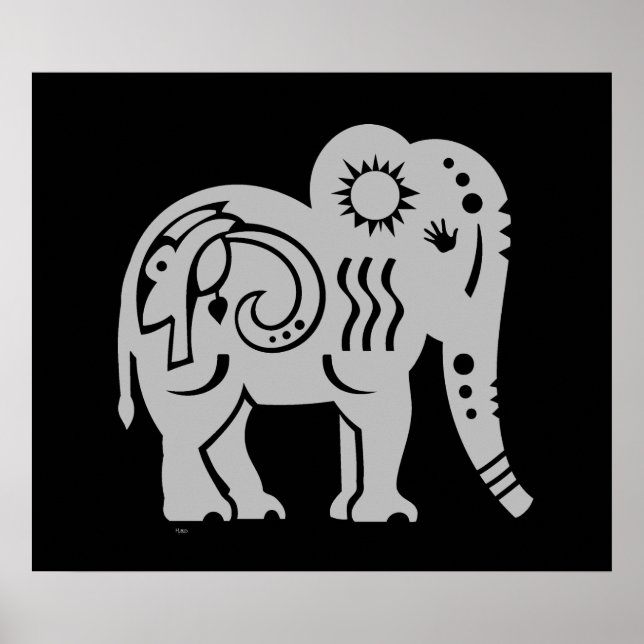 Sacred Giant (Grey) Poster (Front)