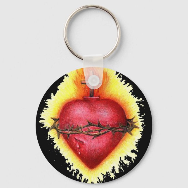 Sacred Heart 2 Key Ring (Front)