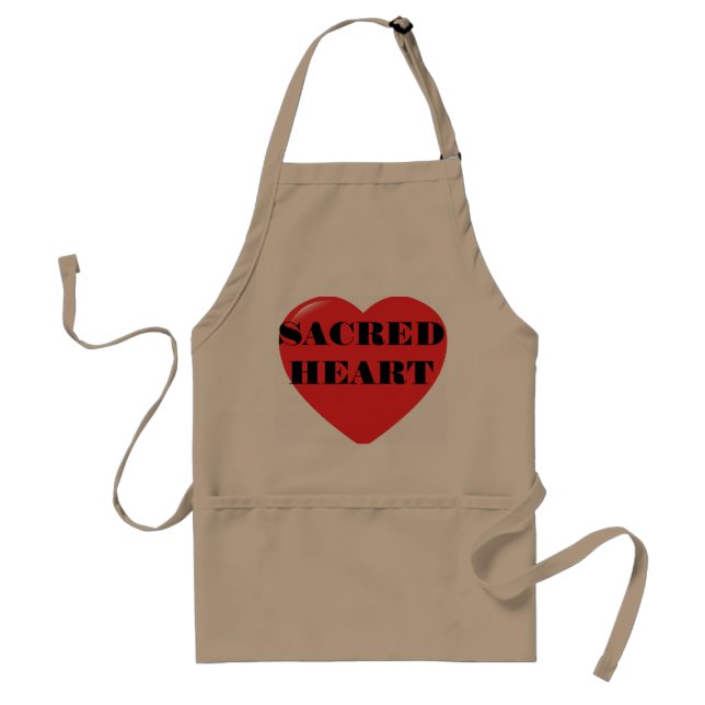 Sacred Heart Apron (Front)