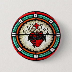 Sacred Heart Button