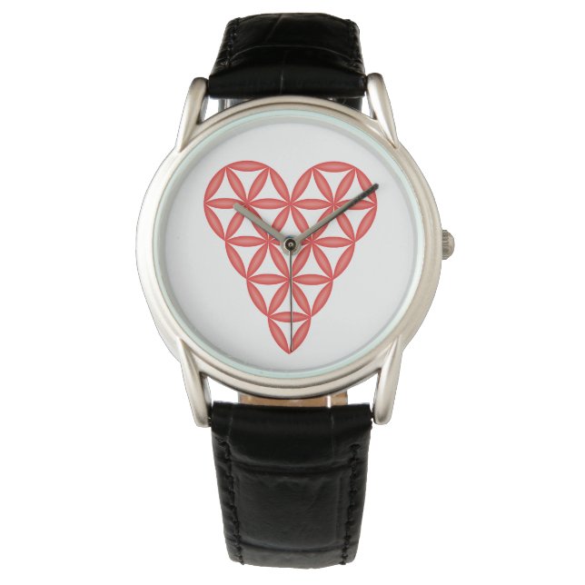  Sacred Heart - Heart of life, 3D/Red. Watch (Front)