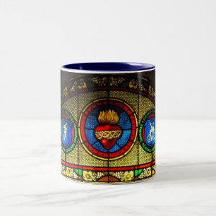 Sacred Heart (J&M) Stained Glass Mug