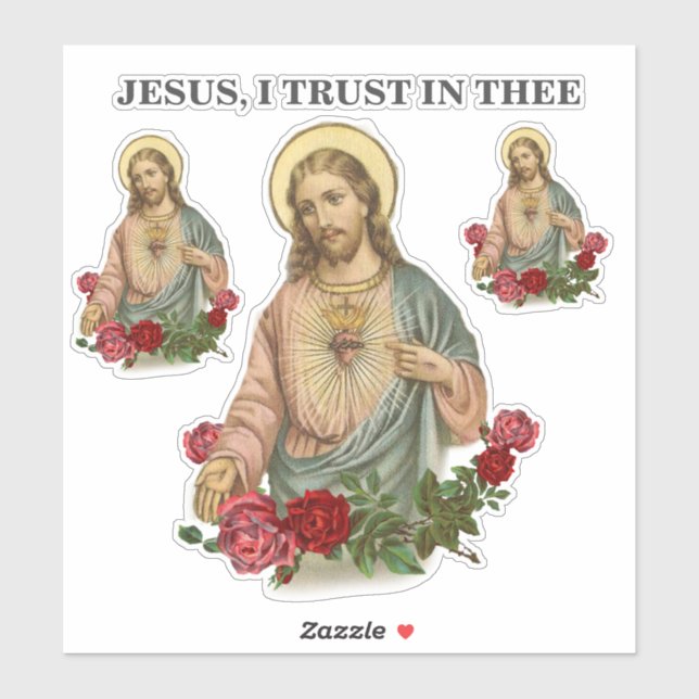 Sacred Heart Jesus Religious Divine Mercy Trust (Sheet)