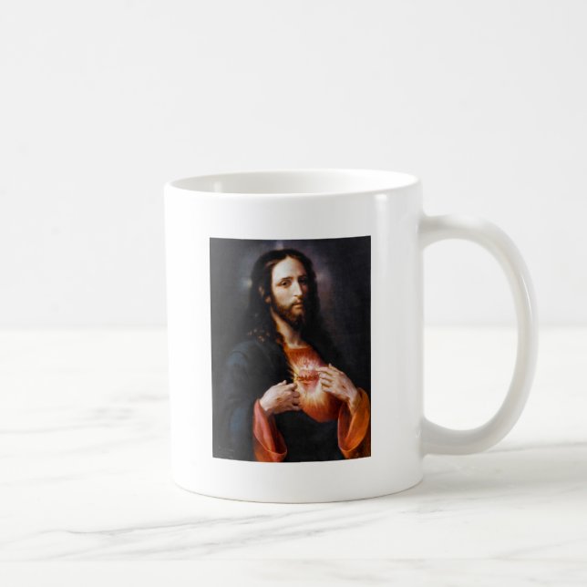 Sacred Heart of Christ Coffee Mug (Right)