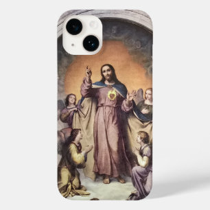 Sacred Heart of Jesus Adored by the Holy Angels Case-Mate iPhone 14 Case